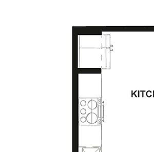 Live Work Floor Plan at H16 Apartments